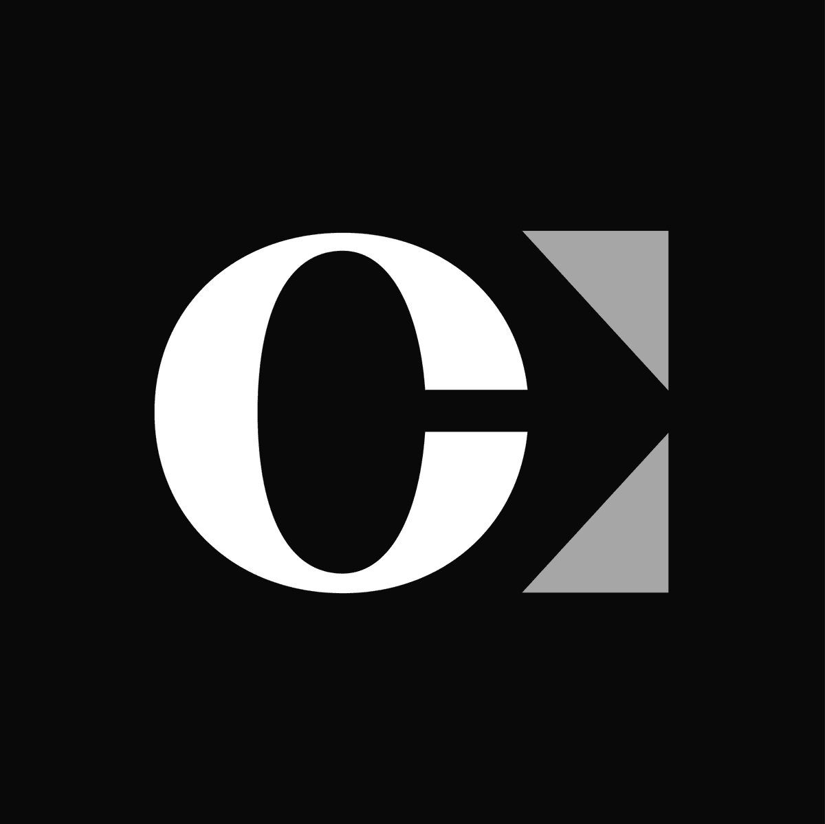 White logo